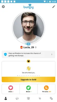 Bumpy – International Dating android App screenshot 0